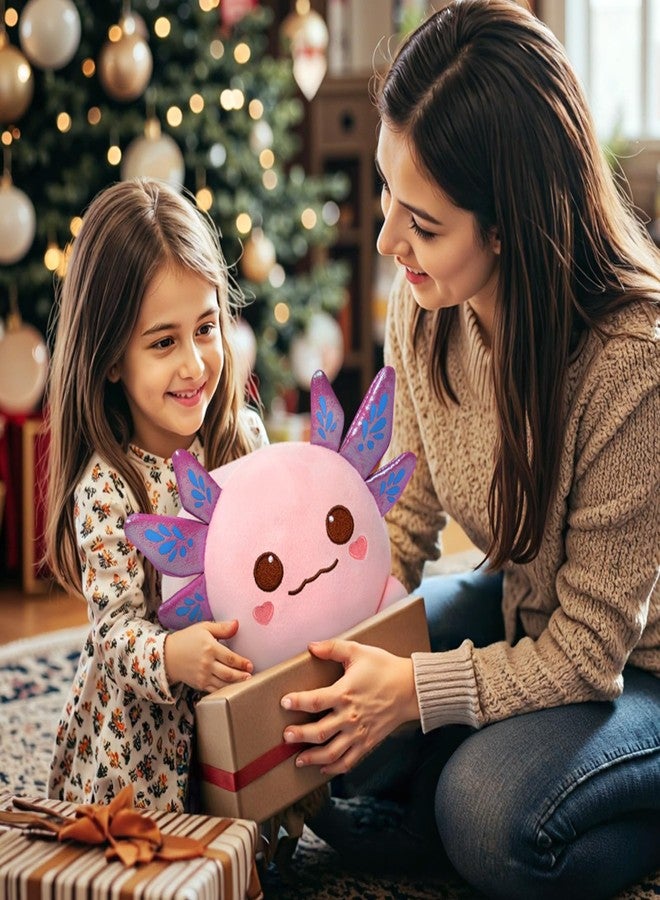 Mewaii Axolotl Plush, Cute Pink Axolotl Stuffed Animal, Soft Plushies Cuddle Pillow, Anime Plushie Doll, Cute Stuff Toys Gift for Girls, Boys and Males (8 Inch) - Image 5